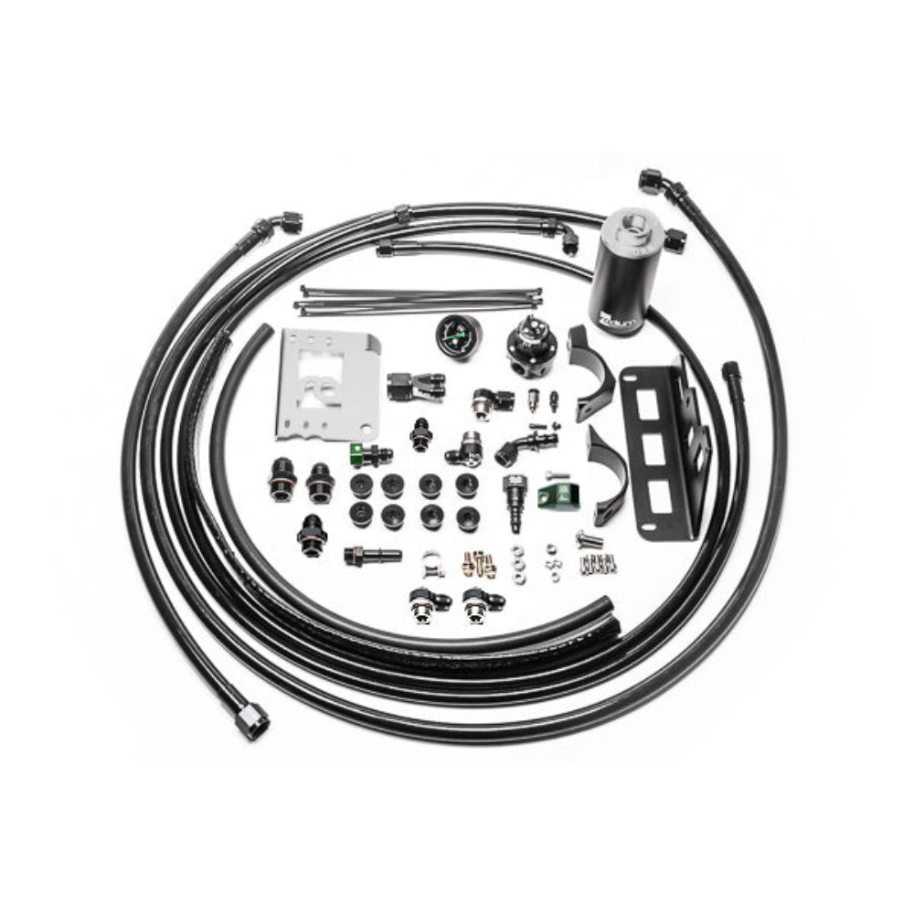 Radium Engineering Fuel Hanger Plumbing Kit Microglass Filter Cadillac CTS-V 08-15