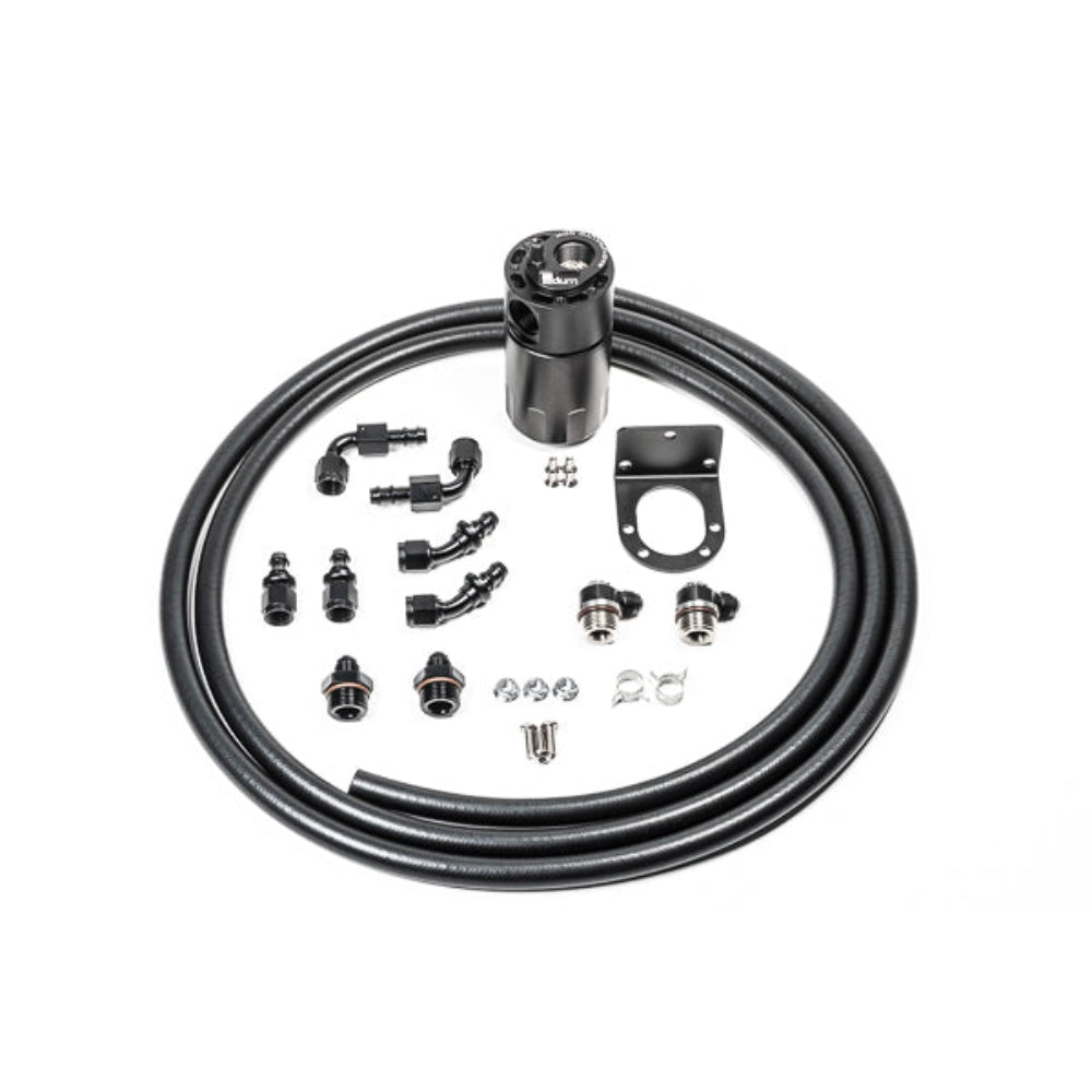 Radium Engineering Single Catch Can Kit Fluid Lock