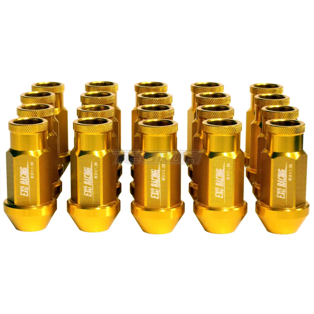 20 x Exoracing Wheel Nuts Forged Steel/Aluminium Aluminium / Gold / M12x1.5 Wheel Nuts & Studs