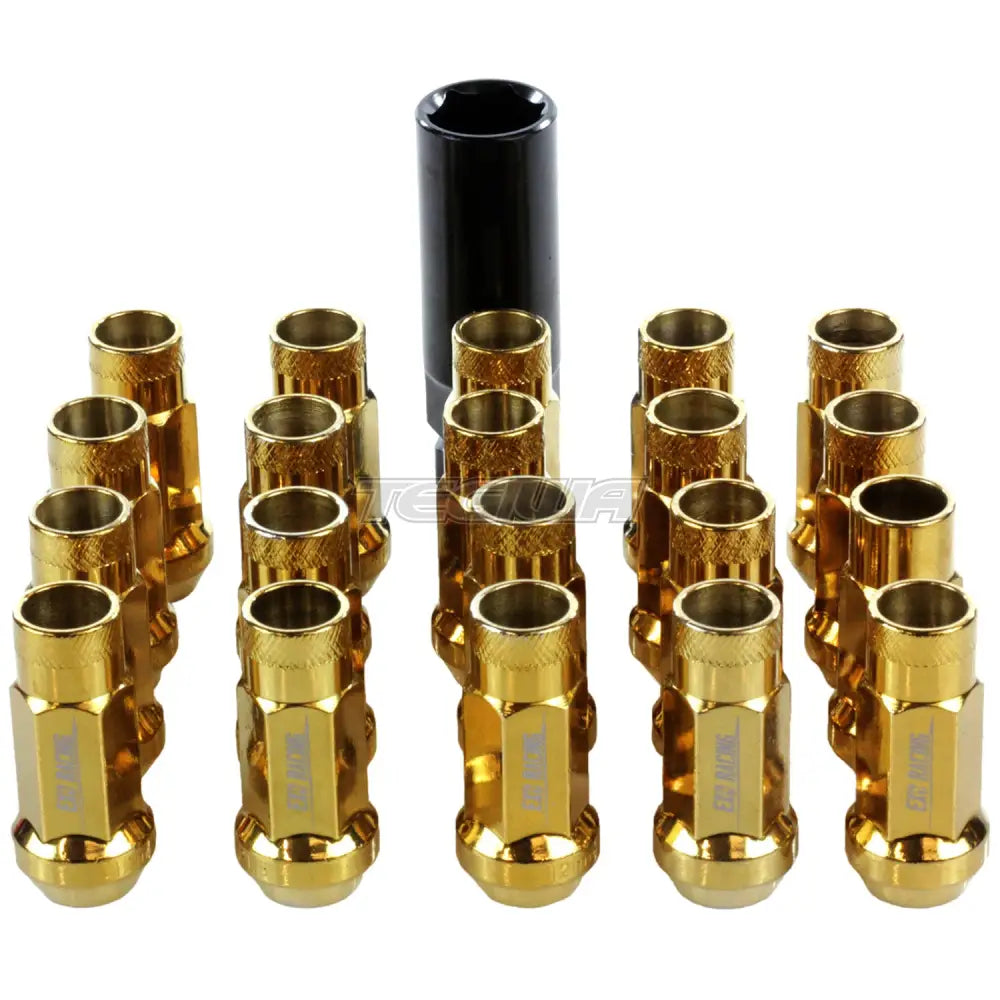 20 x Exoracing Wheel Nuts Forged Steel/Aluminium Forged Steel / Gold / M12x1.5 Wheel Nuts & Studs