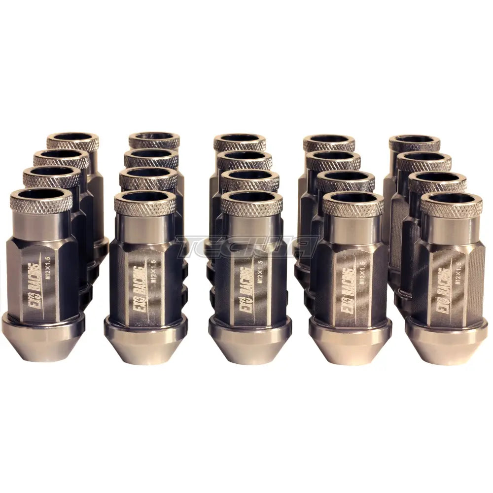 20 x Exoracing Wheel Nuts Forged Steel/Aluminium Aluminium / Grey / M12x1.5 Wheel Nuts & Studs