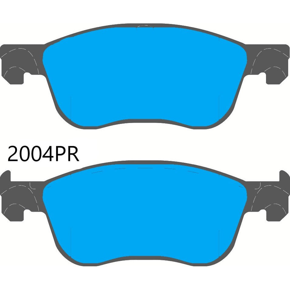 PBS ProRace Brake Pads 2004PR - Front