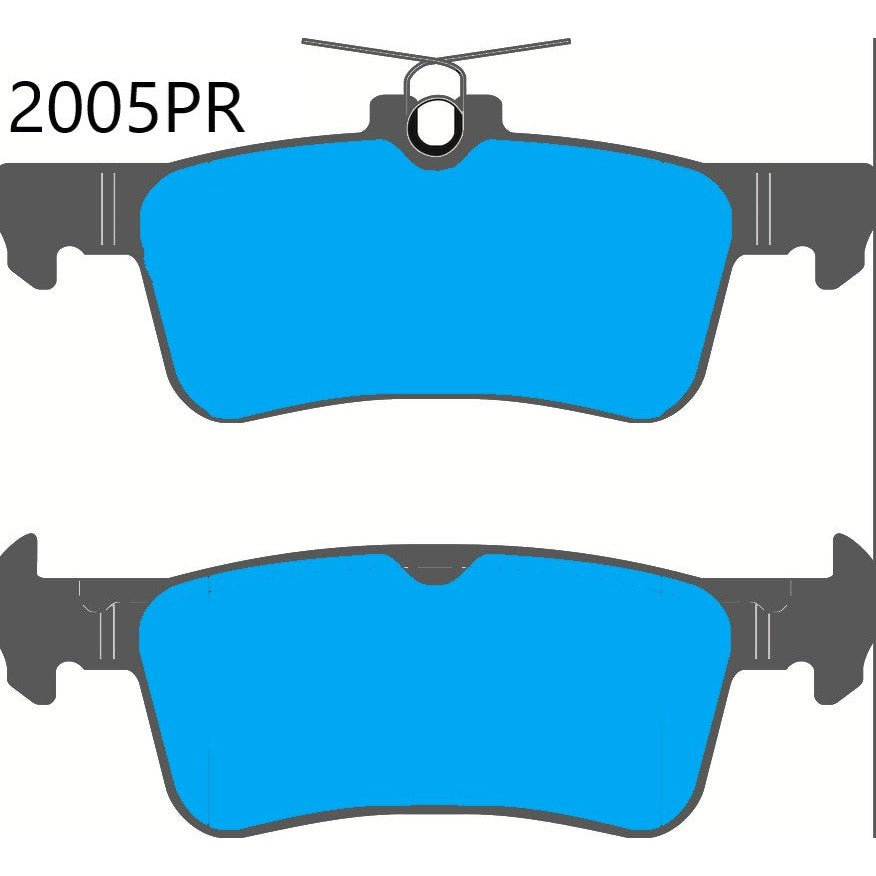 PBS ProTrack Brake Pads 2005PT - Rear