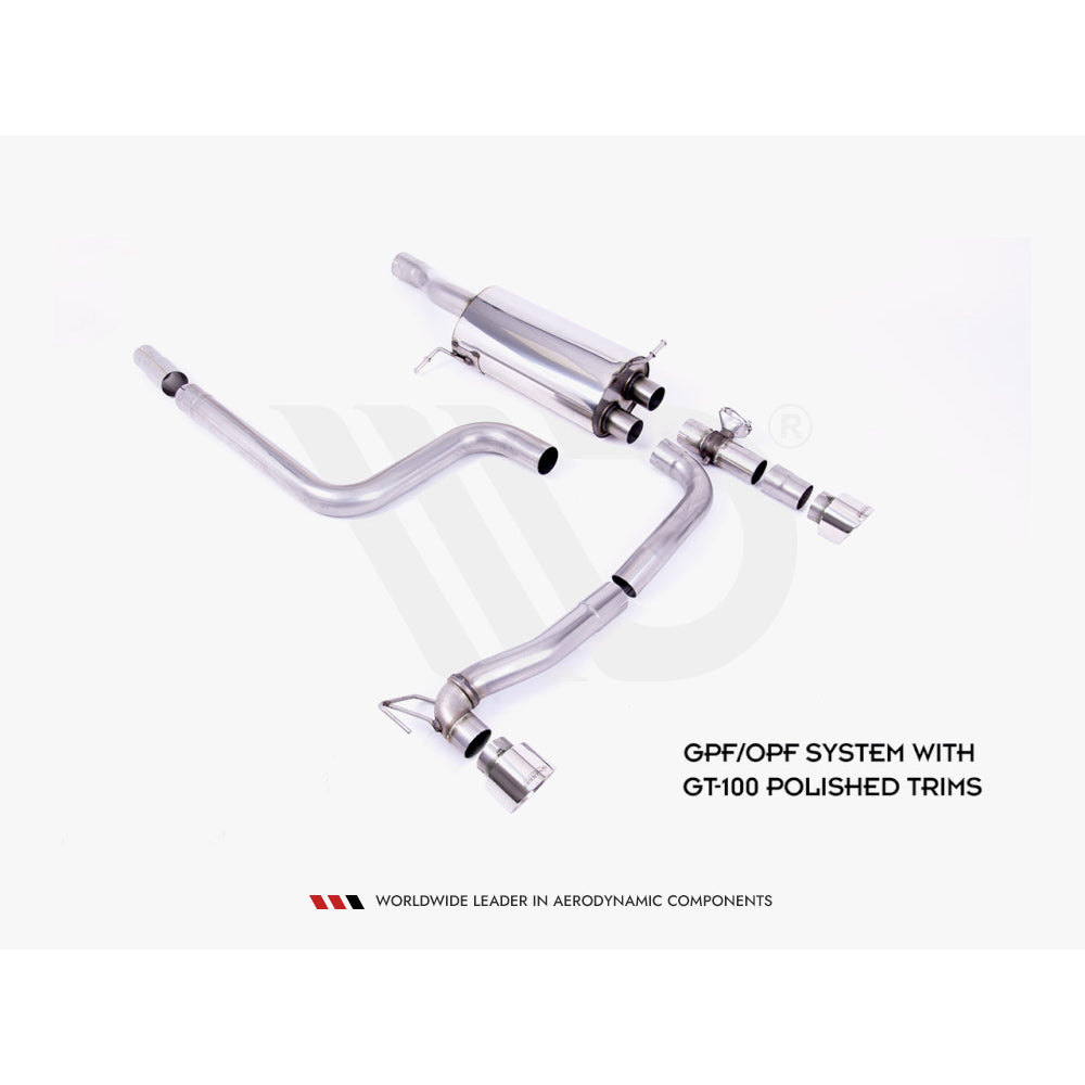 Maxton Design Rear Diffuser & Milltek GPF/OPF-Back Exhaust System Ford Fiesta MK8 8.5 ST 18-22