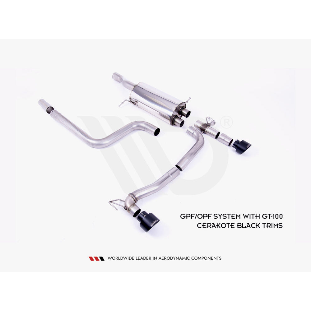 Maxton Design Rear Diffuser & Milltek GPF/OPF-Back Exhaust System Ford Fiesta MK8 8.5 ST 18-22