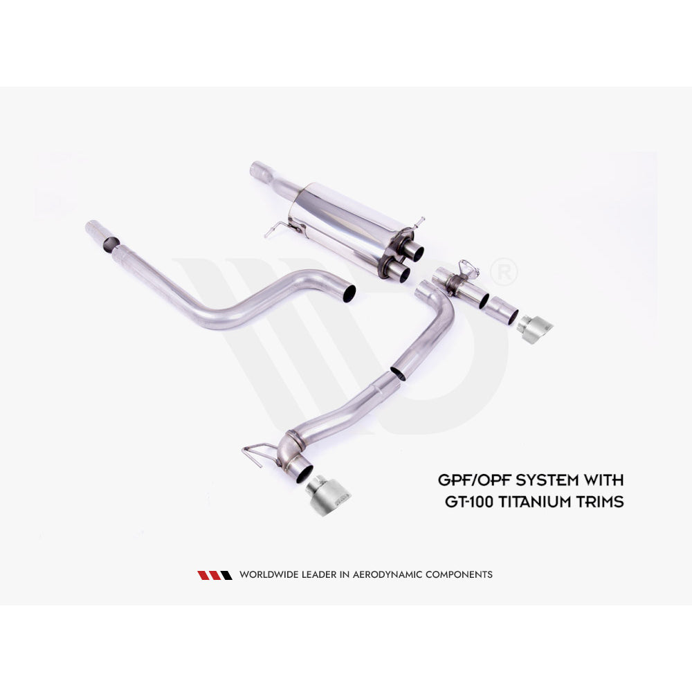 Maxton Design Rear Diffuser & Milltek GPF/OPF-Back Exhaust System Ford Fiesta MK8 8.5 ST 18-22