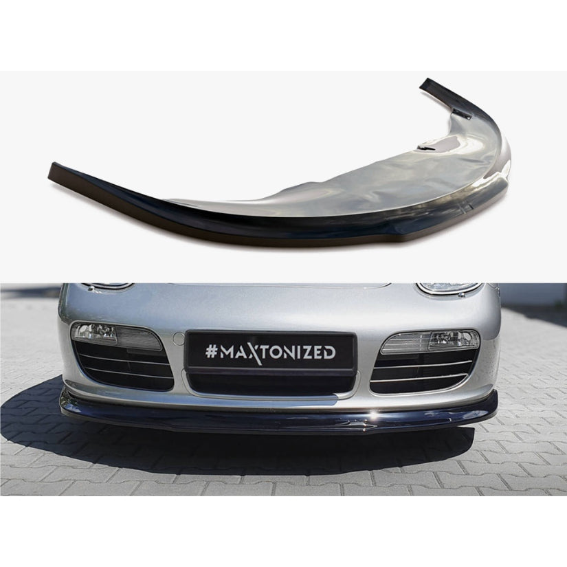 Maxton Design Front Splitter Porsche Boxster 987 04-09