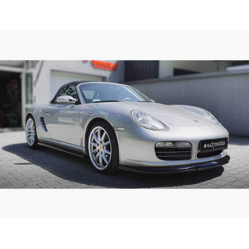 Maxton Design Front Splitter Porsche Boxster 987 04-09
