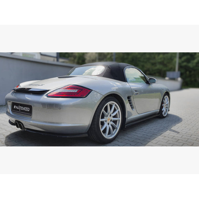 Maxton Design Rear Side Splitters Porsche Boxster 987 04-09