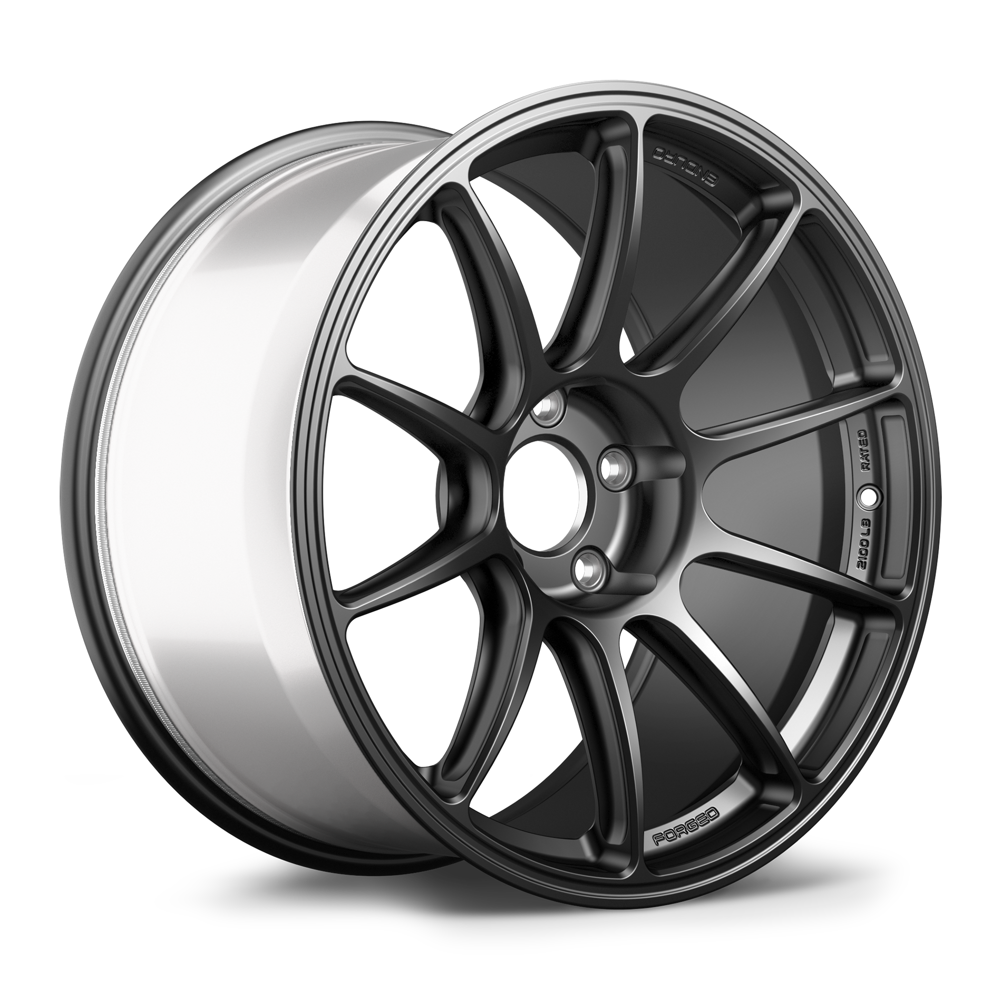 Apex SM-10RE Forged Alloy Wheel 19x11 ET48 5x130 Satin Black 71.6mm CB