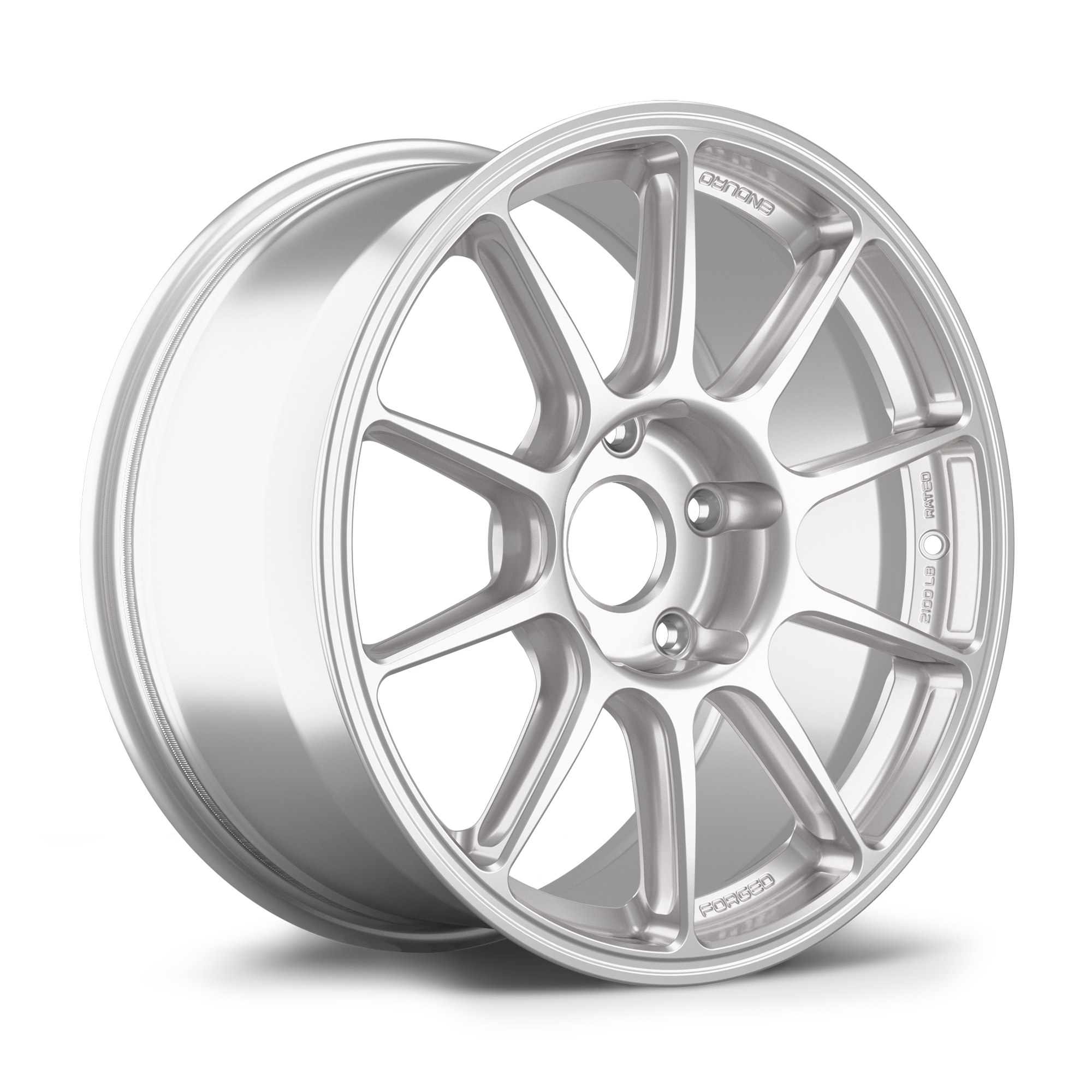 Apex SM-10RE Forged Alloy Wheel 18x11 ET57 5x120.65 Race Silver 70.3mm CB