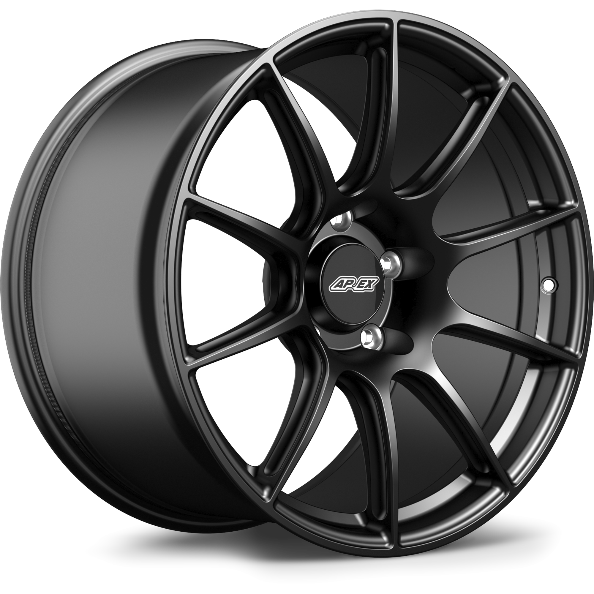 Apex SM-10 Alloy Wheel 19x9 ET34 5x114.3 Satin Black 70.5mm CB