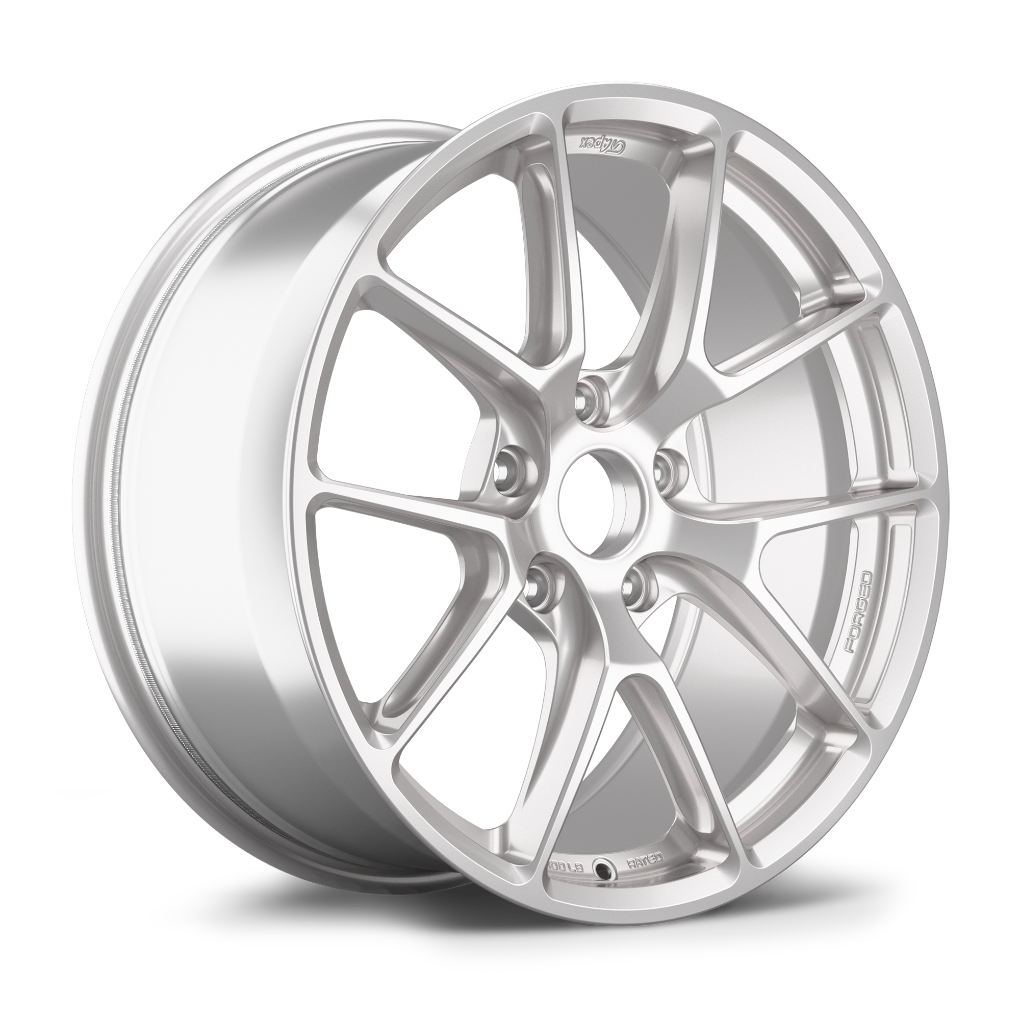 Apex VS-5RE Forged Alloy Wheel 19x9 ET48 5x130 Race Silver 71.6mm CB