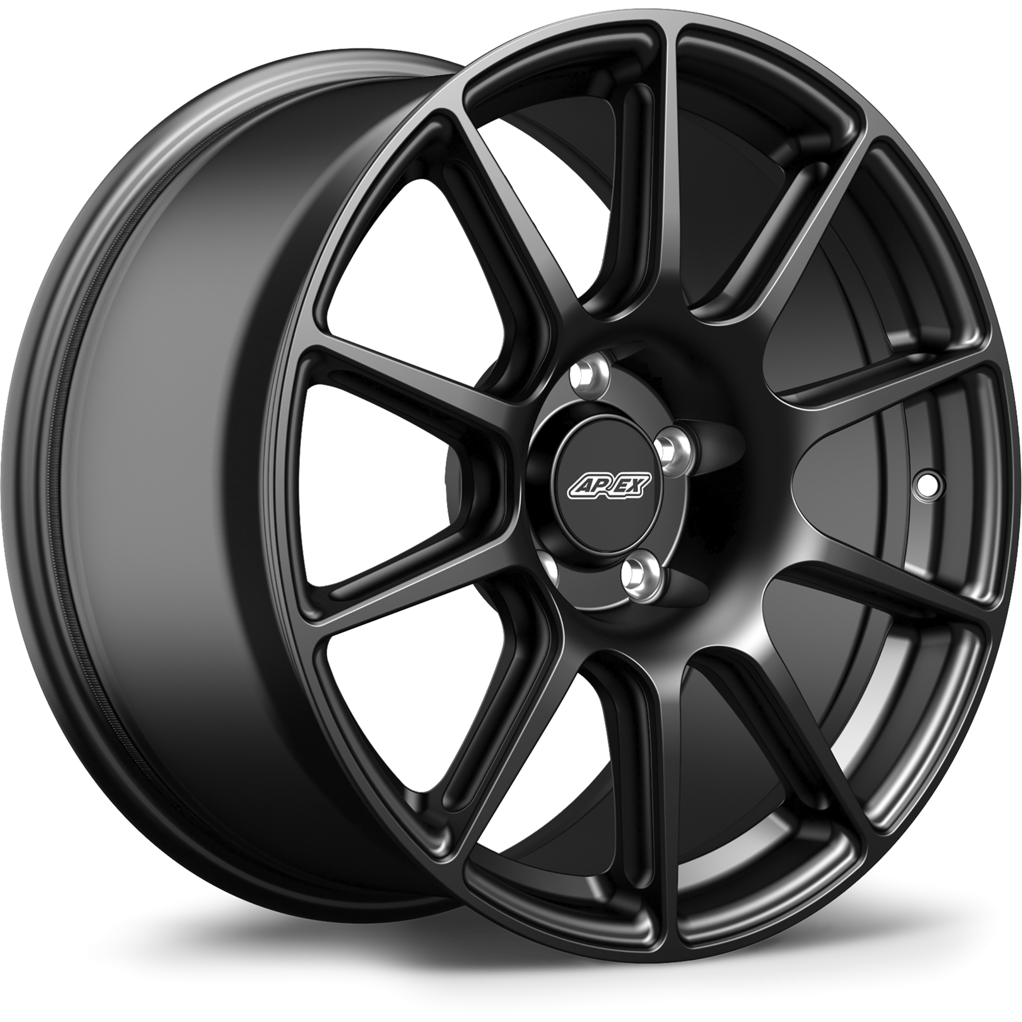 Apex SM-10 Alloy Wheel 17x9 ET42 5x112 Satin Black 57.1mm CB