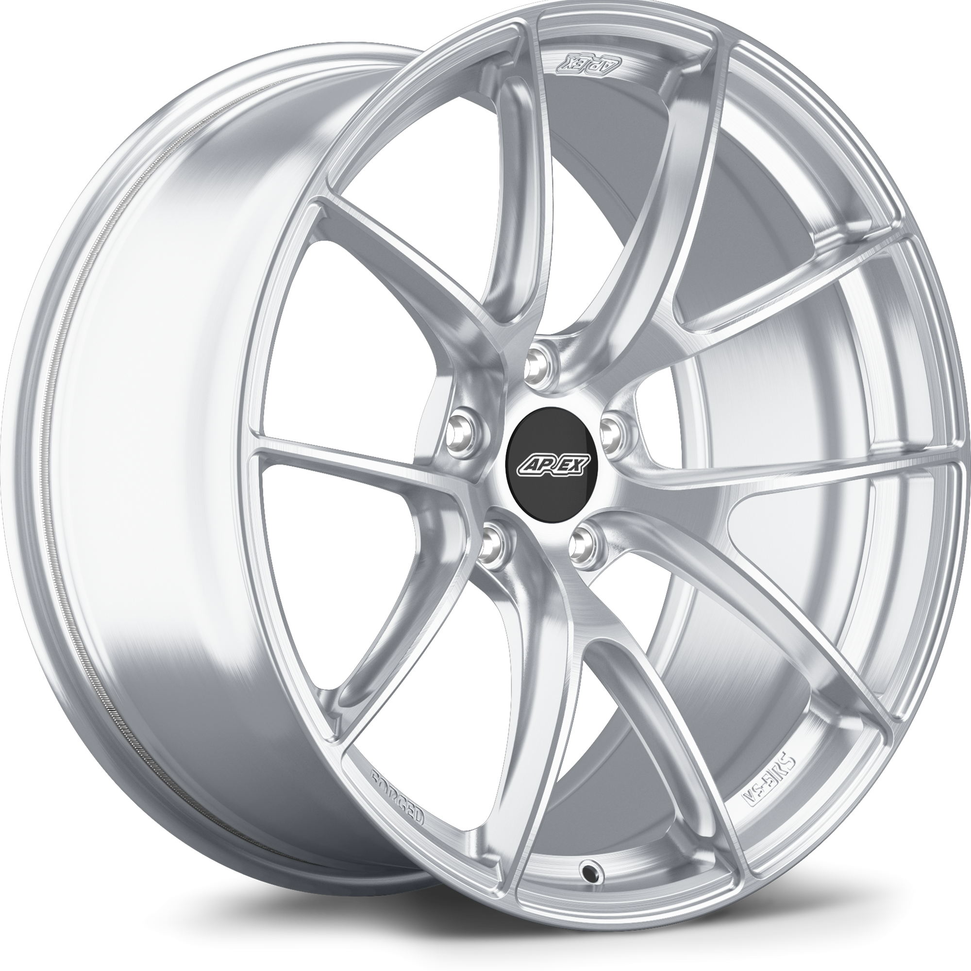 Apex VS-5RS Forged Alloy Wheel 20x11 ET43 5x114.3 Brushed Clear 67.1mm CB