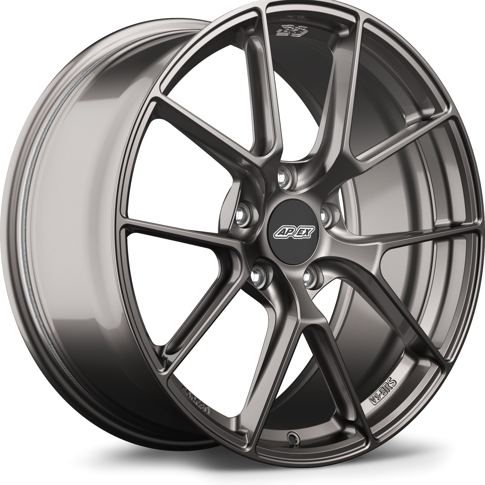Apex VS-5RS Forged Alloy Wheel 20x9 ET52 PSCL Anthracite 101mm CB