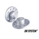 H&R TRAK+ Wheel Spacers Pair 15mm Silver 5x112 66.5mm CB