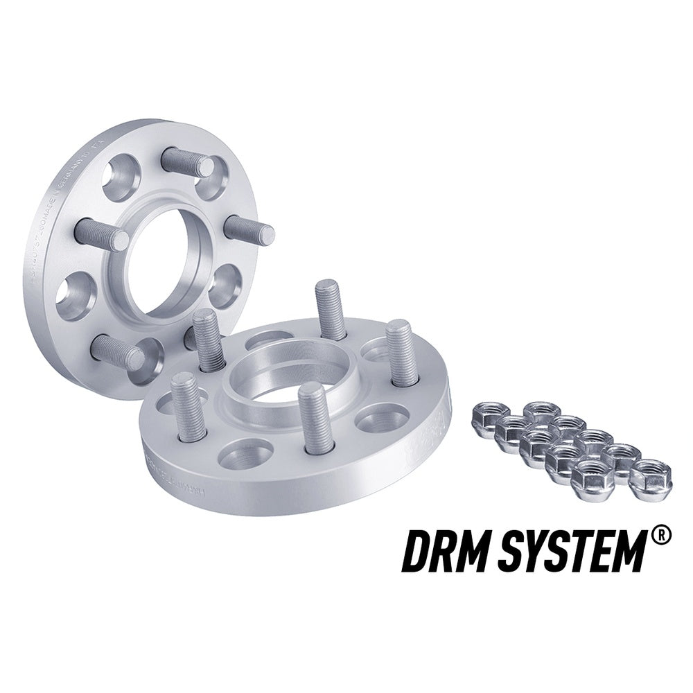 H&R TRAK+ Wheel Spacers Pair 18mm Silver 4x100 54.1mm CB