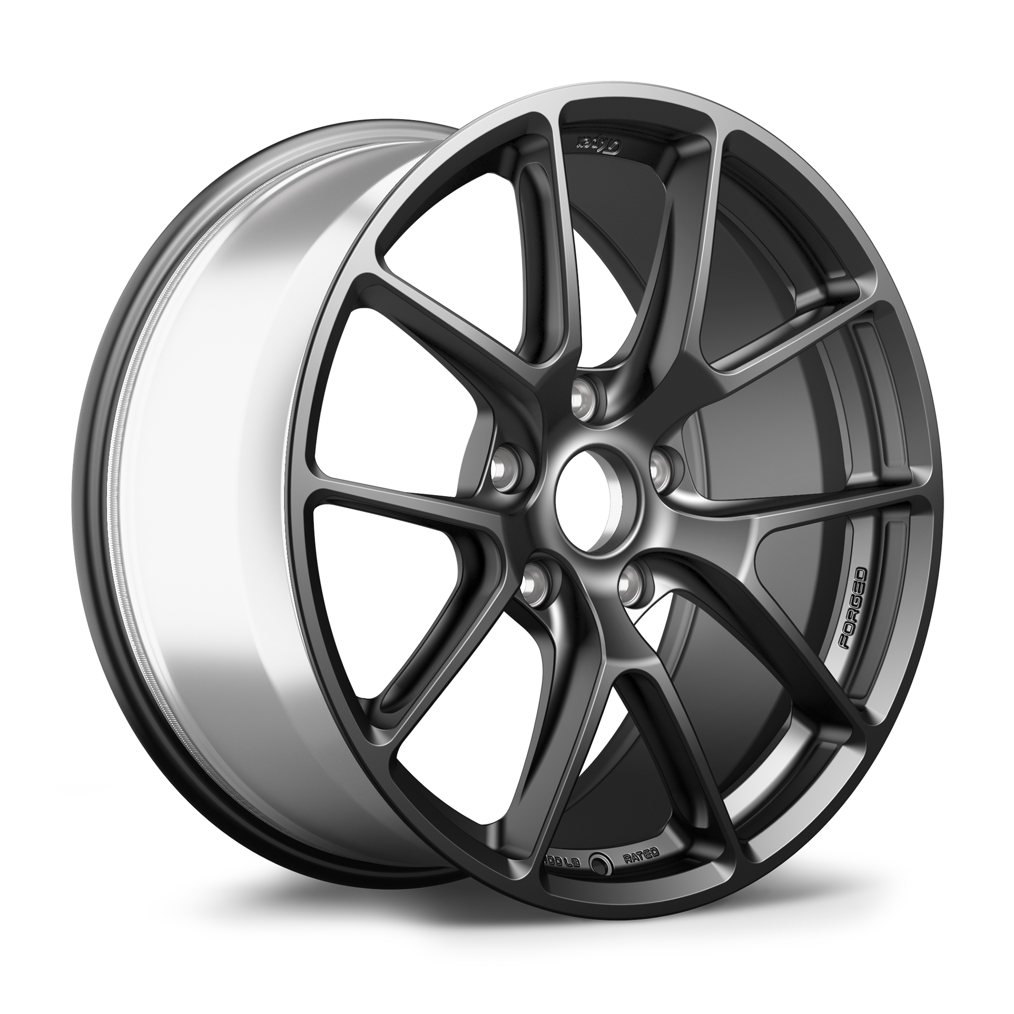 Apex VS-5RE Forged Alloy Wheel 19x9 ET48 5x130 Satin Black 71.6mm CB