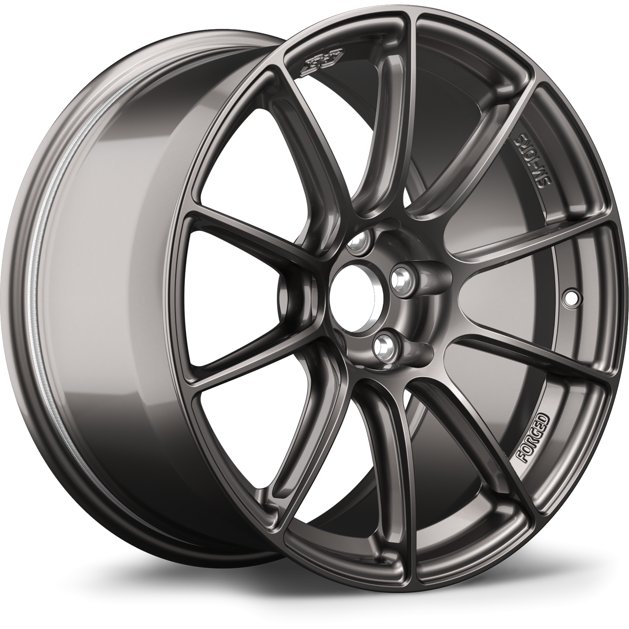 Apex SM-10RS Forged Alloy Wheel 17x9 ET48 5x100 Anthracite 56.1mm CB