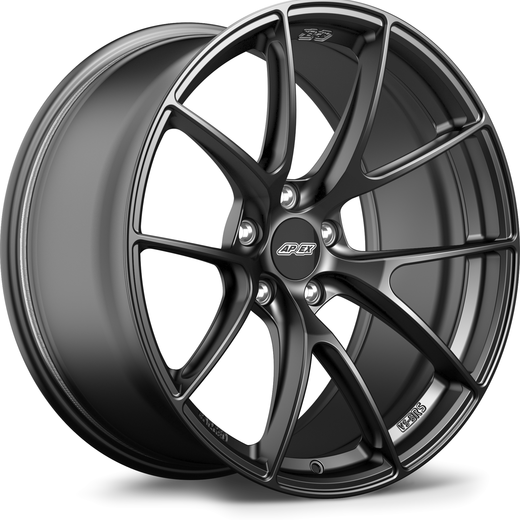 Apex VS-5RS Forged Alloy Wheel 20x11.5 ET48 5x114.3 Satin Black 70.5mm CB