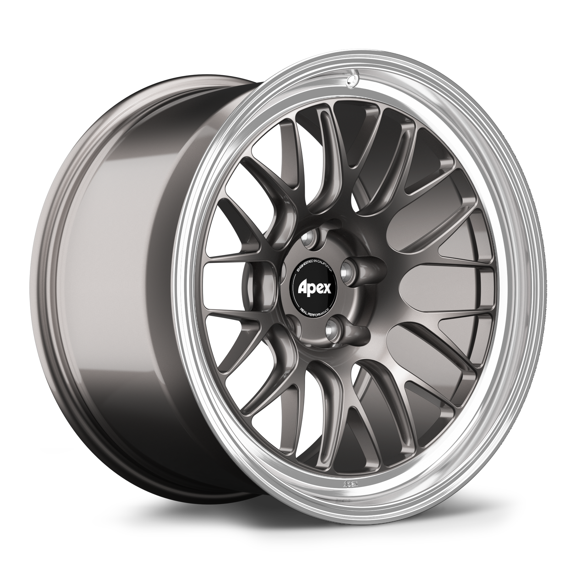 Apex ML-10RT Forged Alloy Wheel 19x11 ET22 5x112 Anthracite - Machined Lip 66.6mm CB