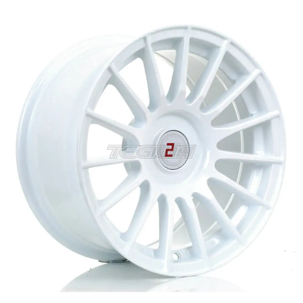 2Forge ZF1 Alloy Wheel 15x8 4x108 ET20 TO 50 72.5mm CB White Alloy Wheels