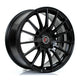 2Forge ZF1 Alloy Wheel 17x7.5 5x108 ET10 TO 51 72.6mm CB Gloss Black Alloy Wheels
