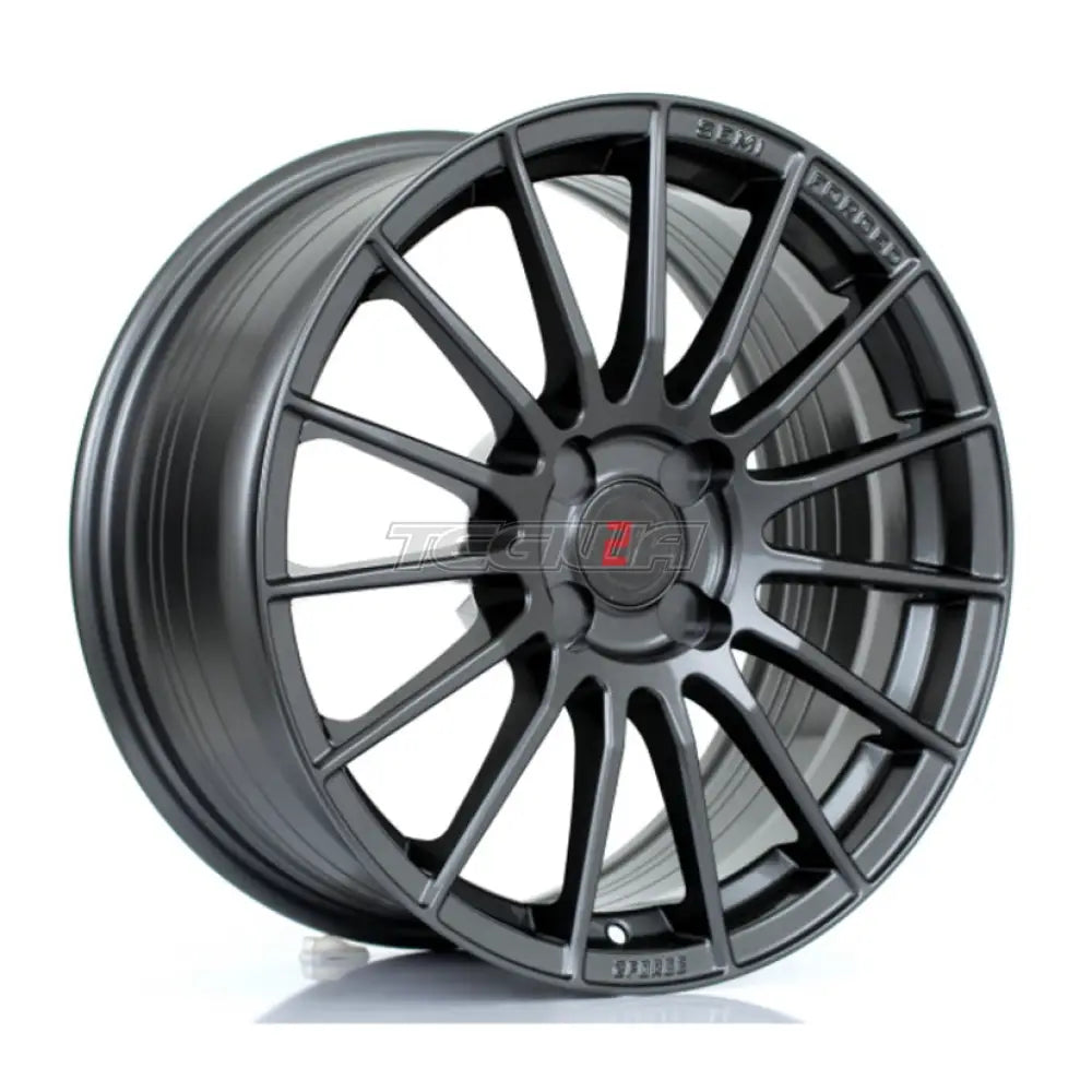2Forge ZF1 Alloy Wheel 17x8 4x100 ET10 TO 58 72.6mm CB Gloss Gunmetal Alloy Wheels