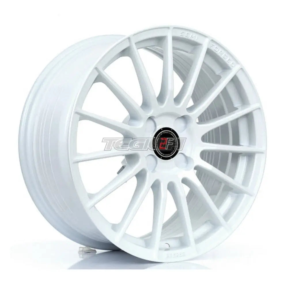 2Forge ZF1 Alloy Wheel 17x8 4x114 ET10 TO 58 72.6mm CB White Alloy Wheels