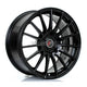 2Forge ZF1 Alloy Wheel 17x8 5x105 ET10 TO 58 72.6mm CB Gloss Black Alloy Wheels