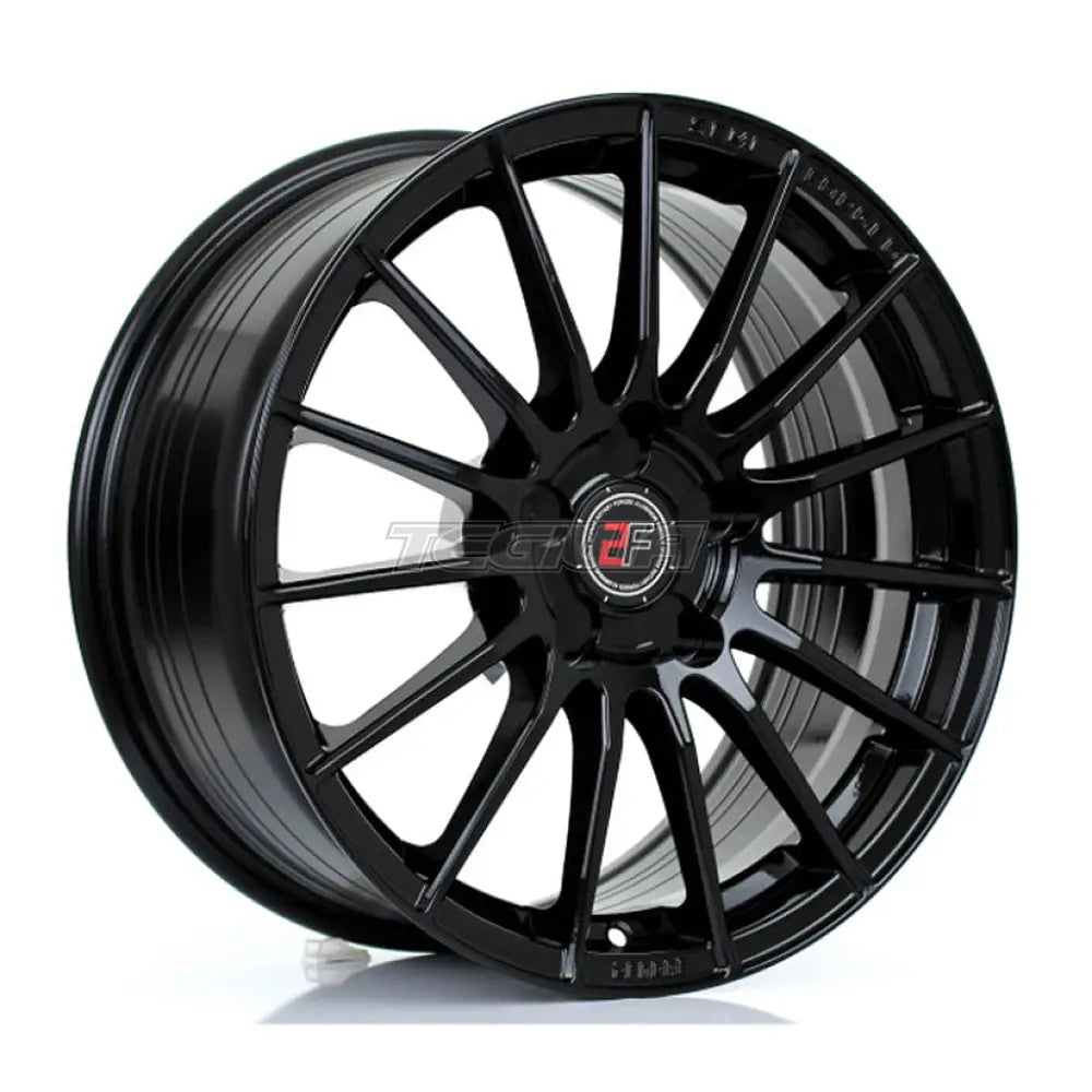 2Forge ZF1 Alloy Wheel 17x8 5x120 ET10 TO 58 72.6mm CB Gloss Black Alloy Wheels