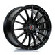 2Forge ZF1 Alloy Wheel 17x8 5x120 ET10 TO 58 72.6mm CB Gloss Black Alloy Wheels