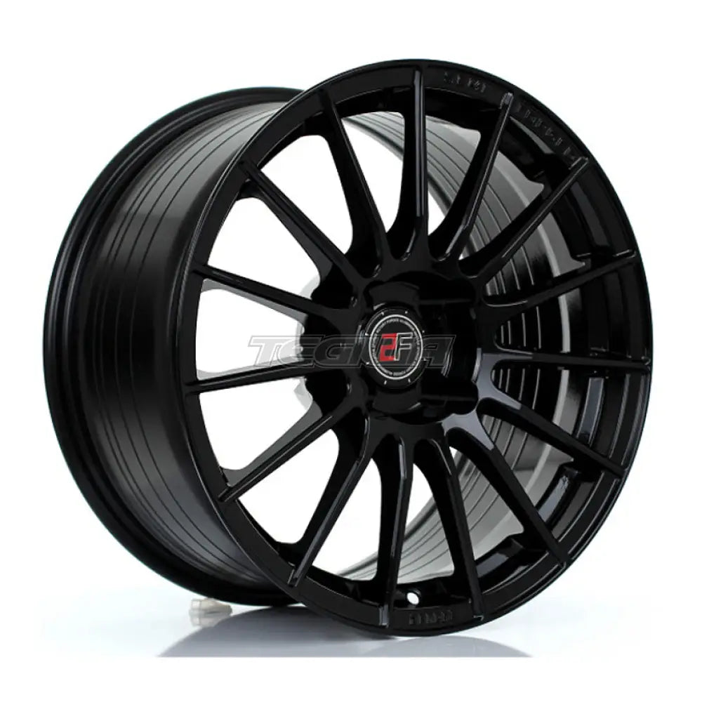 2Forge ZF1 Alloy Wheel 17x9 4x98 ET10 TO 50 72.6mm CB Gloss Black Alloy Wheels