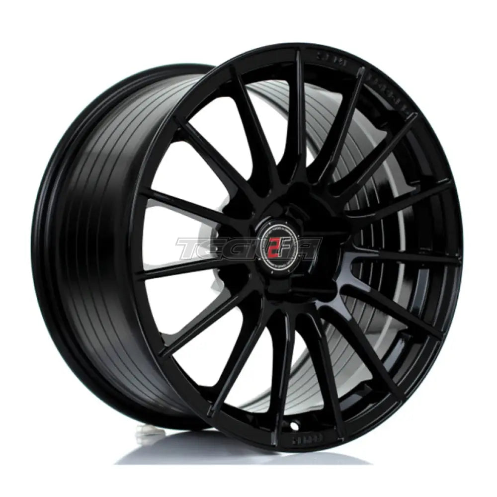 2Forge ZF1 Alloy Wheel 17x9.5 5x112 ET0 TO 45 72.6mm CB Gloss Black Alloy Wheels