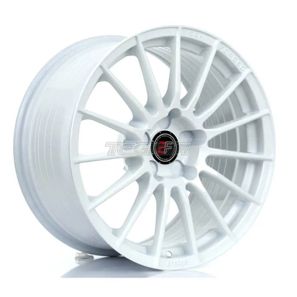 2Forge ZF1 Alloy Wheel 17x9 5x112 ET10 TO 50 72.6mm CB White Alloy Wheels