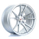 2Forge ZF2 Alloy Wheel 19x10.5 5x120 ET15 TO 40 72.6mm CB Silver Polished Face Alloy Wheels