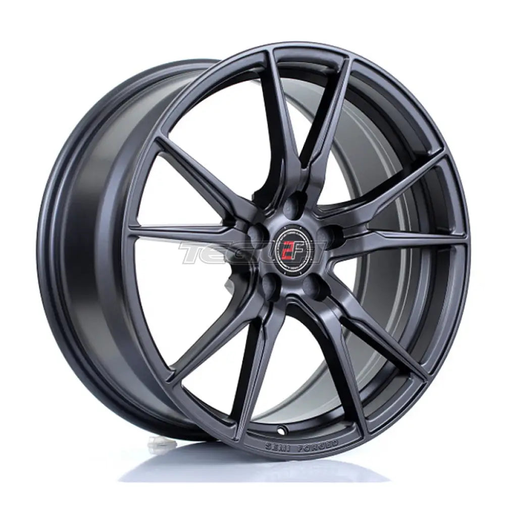 2Forge ZF2 Alloy Wheel 19x8.5 5x108 ET15 TO 45 72.6mm CB Matt Gunmetal Alloy Wheels