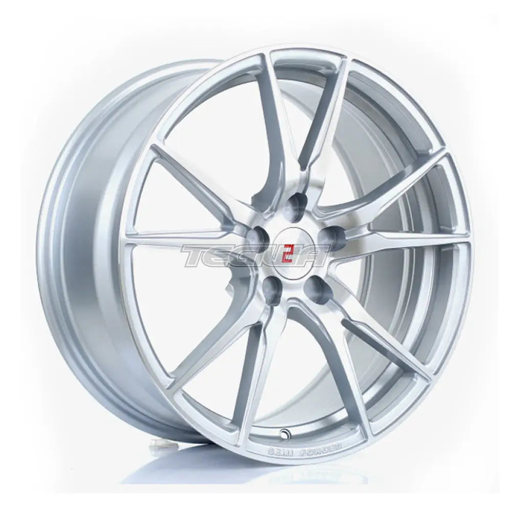 2Forge ZF2 Alloy Wheel 19x8.5 5x118 ET15 TO 45 72.6mm CB Silver Polished Face Alloy Wheels