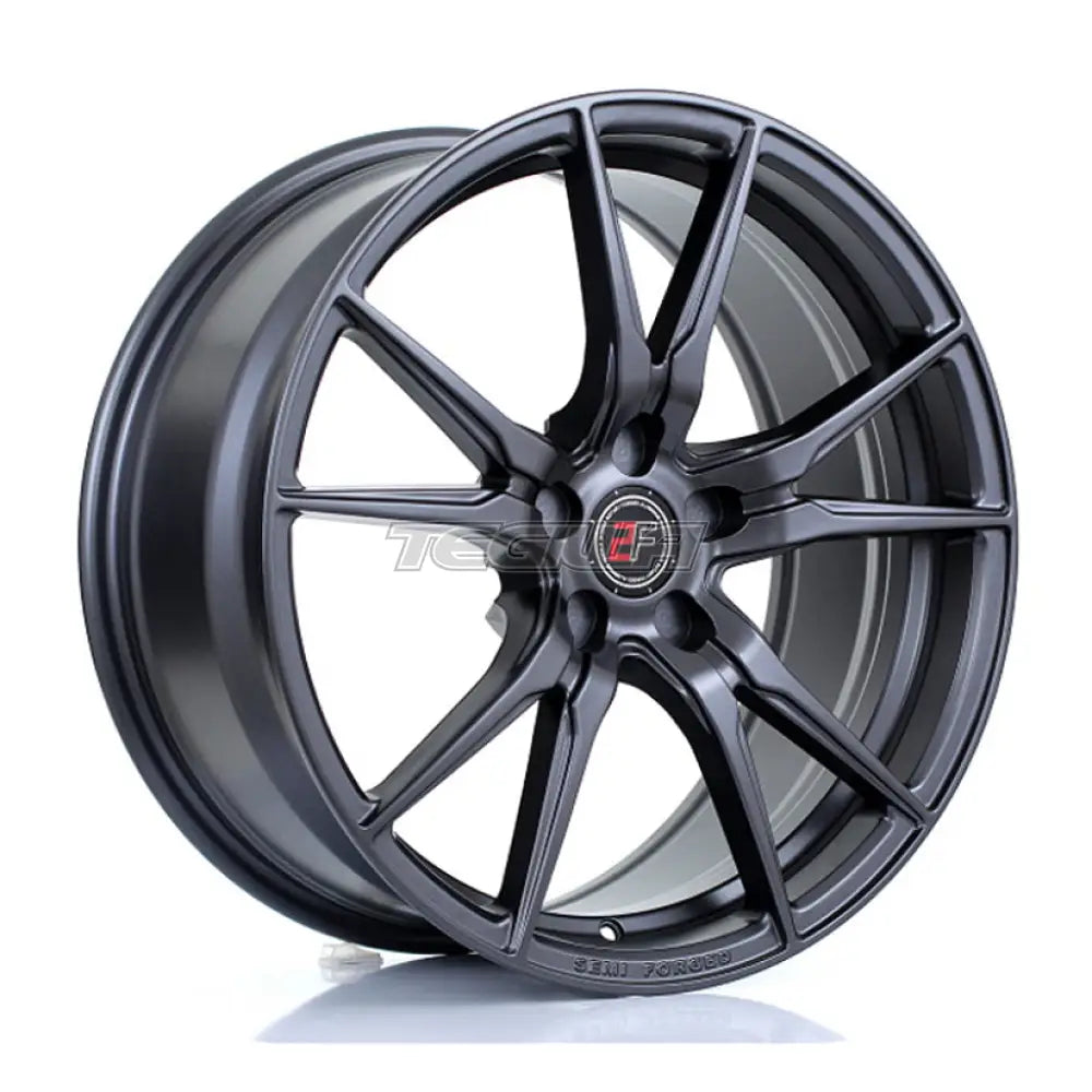 2Forge ZF2 Alloy Wheel 19x8.5 5x128 ET15 TO 45 72.6mm CB Matt Gunmetal Alloy Wheels