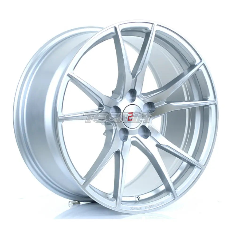 2Forge ZF2 Alloy Wheel 19x9.5 5x128 ET15 TO 48 72.6mm CB Silver Polished Face Alloy Wheels