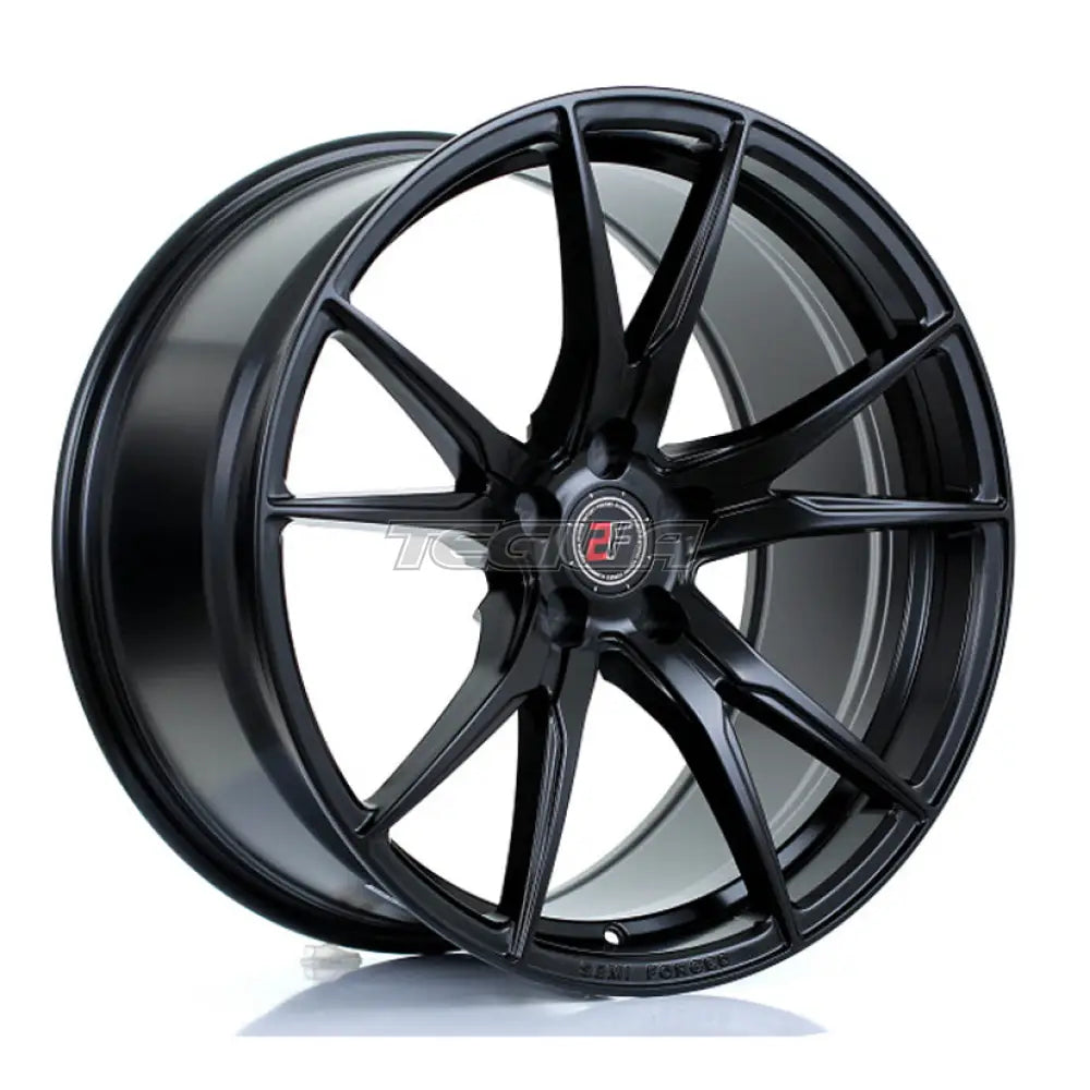 2Forge ZF2 Alloy Wheel 20x10 5x120 ET15 TO 51 72.6mm CB Matt Black Alloy Wheels