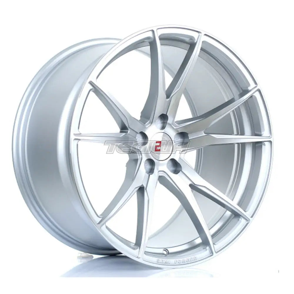 2Forge ZF2 Alloy Wheel 20x11 5x128 ET15 TO 46 72.6mm CB Silver Polished Face Alloy Wheels