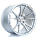 2Forge ZF2 Alloy Wheel 20x12 5x132 ET27 TO 58 72.6mm CB Silver Polished Face Alloy Wheels