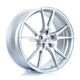 2Forge ZF2 Alloy Wheel 20x8.5 5x130 ET9 TO 45 72.6mm CB Silver Polished Face Alloy Wheels