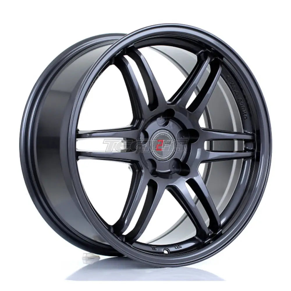 2Forge ZF5 Alloy Wheel 18x8 5x115 ET15 TO 35 72.6mm CB Gloss Gunmetal Alloy Wheels