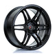2Forge ZF5 Alloy Wheel 18x8 5x118 ET15 TO 35 72.6mm CB Gloss Black Alloy Wheels