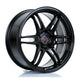 2Forge ZF5 Alloy Wheel 18x8 5x128 ET15 TO 35 72.6mm CB Gloss Black Alloy Wheels
