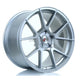2Forge ZF6 Alloy Wheel 19x11 5x115 ET15 TO 50 72.6mm CB Crystal Silver Alloy Wheels