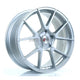 2Forge ZF6 Alloy Wheel 19x8.5 5x110 ET15 TO 45 72.6mm CB Crystal Silver Alloy Wheels